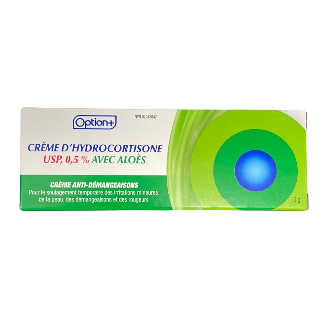 Option+ Creme d'hydrocortisone 15g