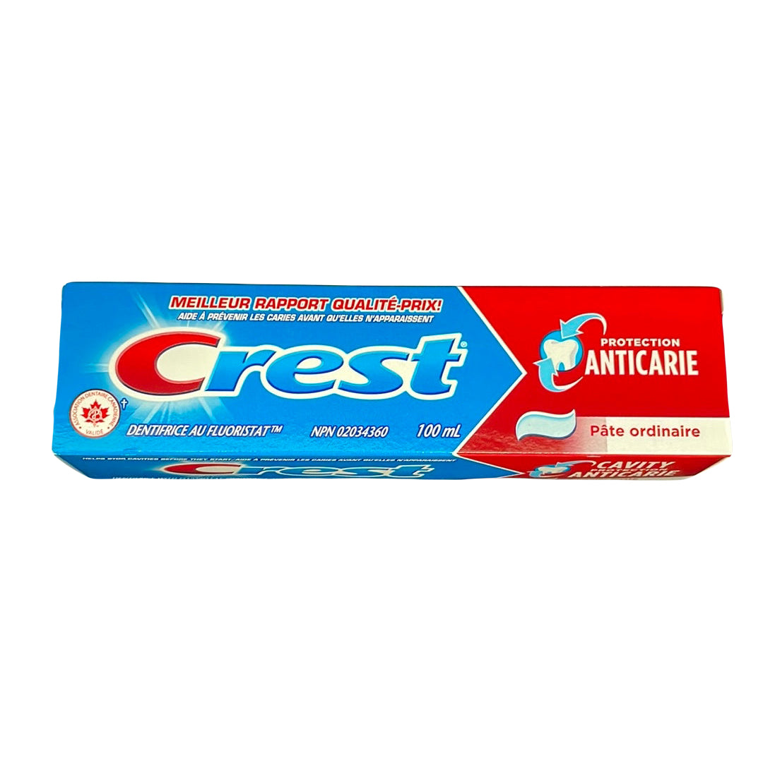 Crest dentifrice au fluoristat