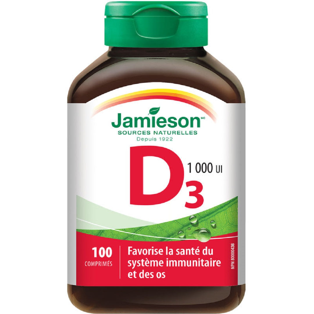 Jamieson D3 1000 UI - 100 caplets